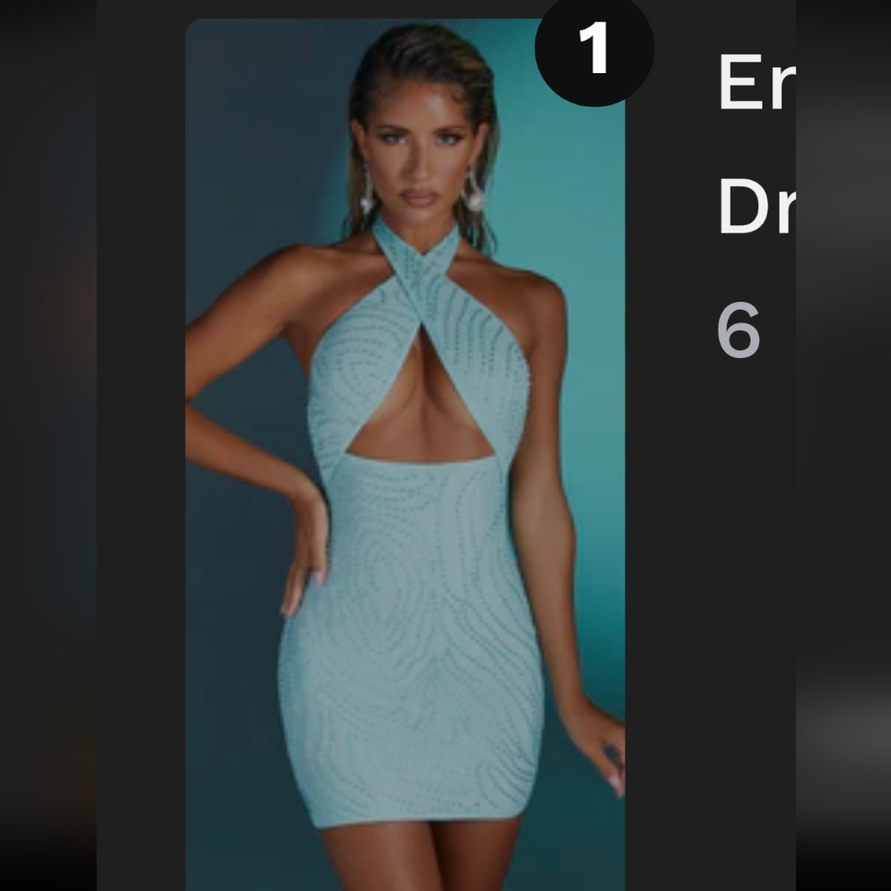 Green dress brand new